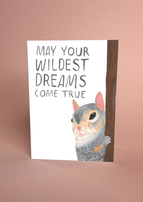 May Your Wildest Dreams Come True Card