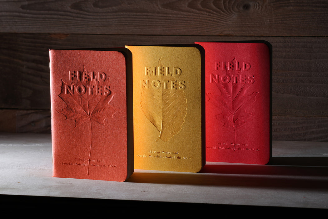 FIELD NOTES Autumn Trilogy 3 - Pack