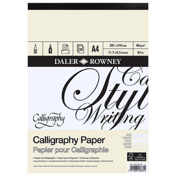 Daler Rowney Calligraphy Pad