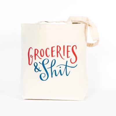 Emily McDowell & Friends Groceries & Shit Tote Bag