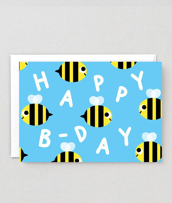 Happy B-Day Bees Card