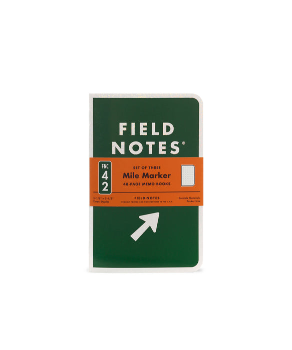 FIELD NOTES Mile Marker 3-Pack \ FIELD NOTES Mile Marker 3-Pack \ 858493003776