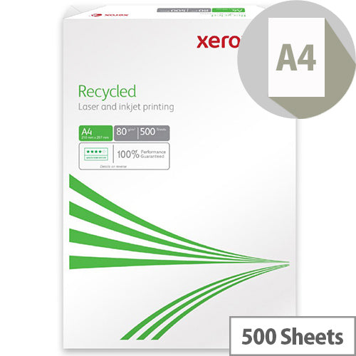 Xerox Recycled 80g pack of 500 sheets
