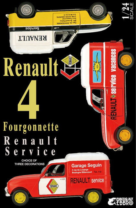 Renault 4 Service Van (3 Liveries)