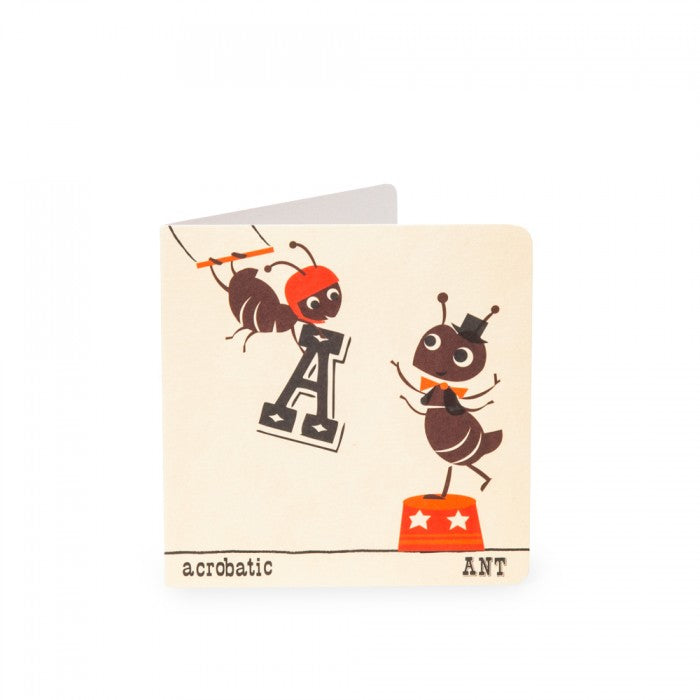 A-Z Card Acrobatic Ant
