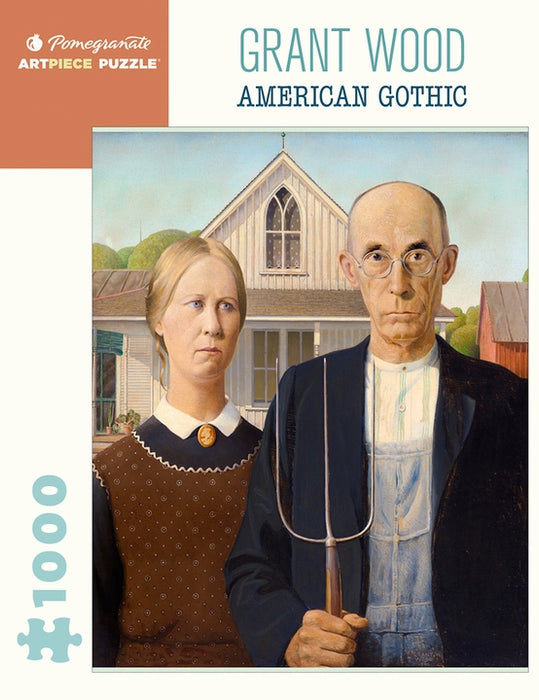 Grant Wood: American Gothic 1000 Piece Jigsaw Puzzle