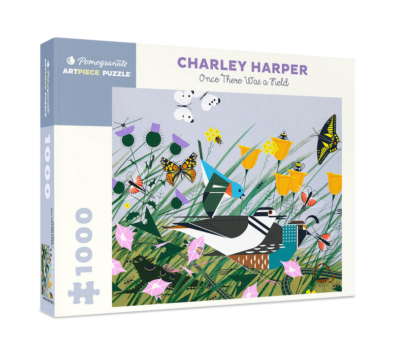 Charley Harper Puzzle - Once There Was A Field