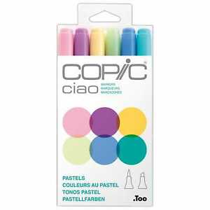 Copic Ciao 6pcs Set - Pastels
