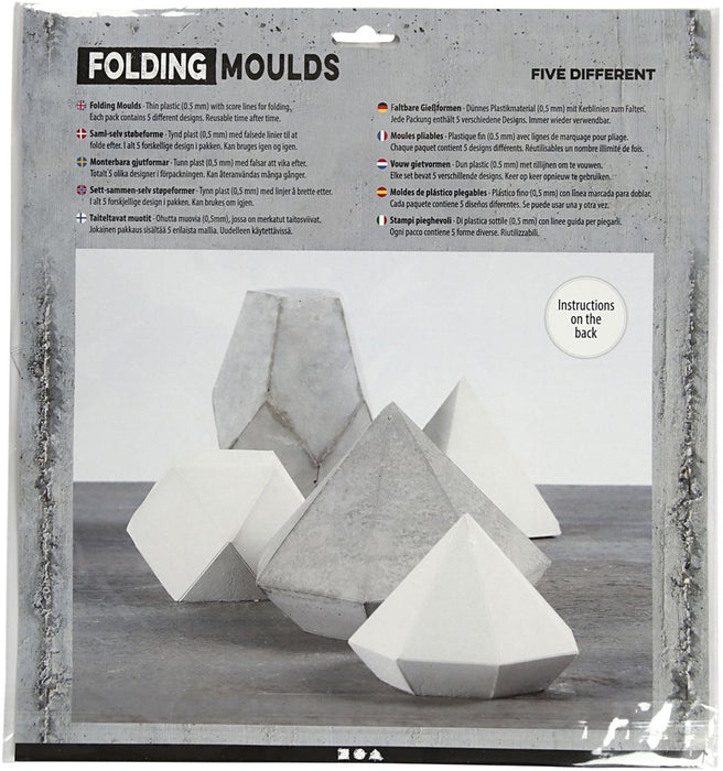 Folding Moulds - Geometric Shapes