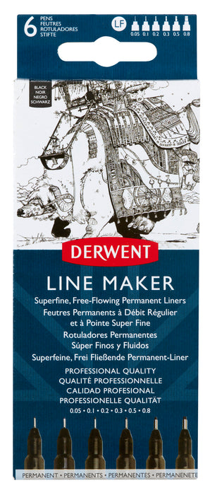 Derwent Line Maker 6 Pack