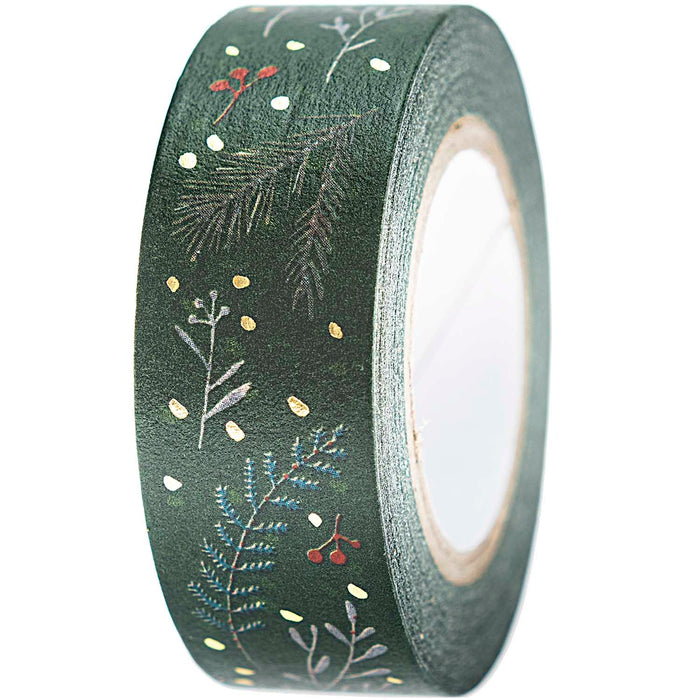 Rico Washi Tape Branches  Green