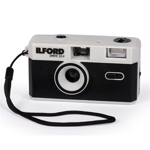 Ilford Sprite 35-II Camera Black & Silver