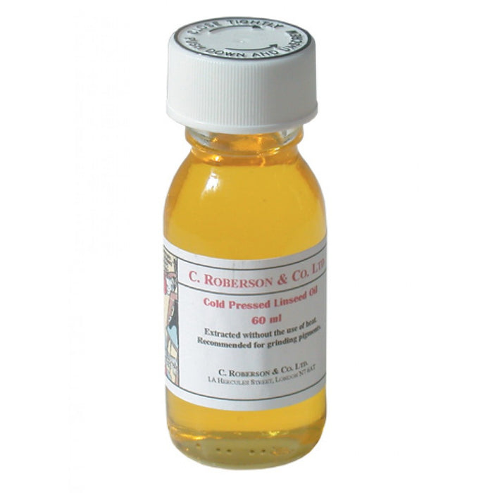 Roberson Cold Pressed Linseed Oil 60 ml