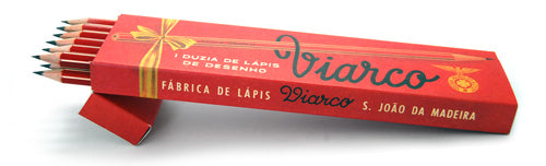 Viarco Vintage Red 3500 Box HB x 12 pencils