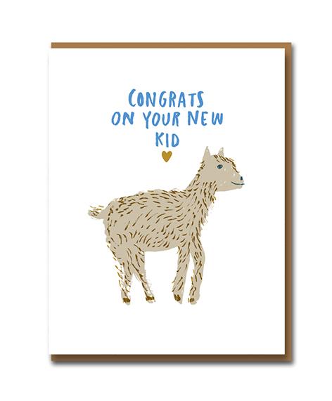 Congrats New Kid Card