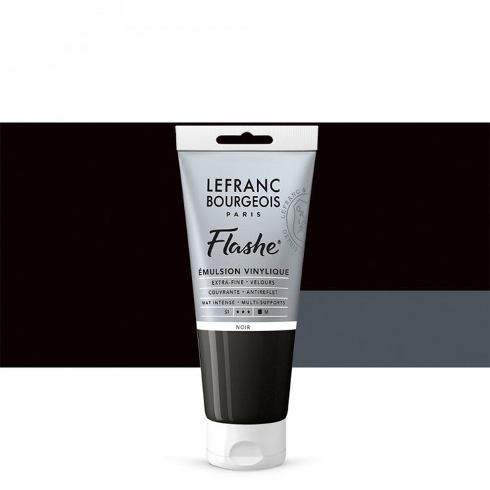 Lefranc Bourgeois Flashe Vinyl Black 80ml.