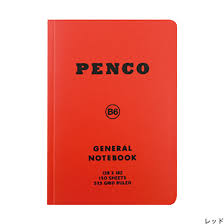 Penco General Notebook B6 Grid