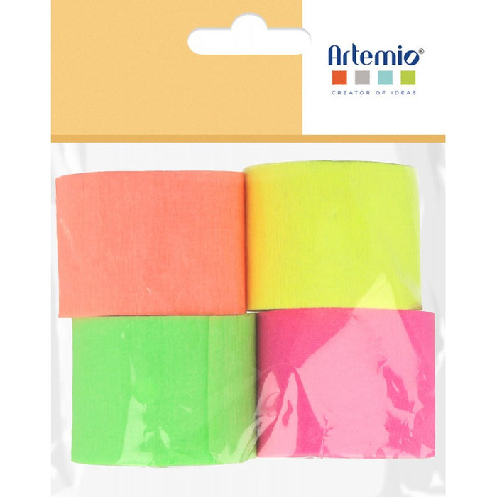 Artemio Crepe Paper Rolls - Neon