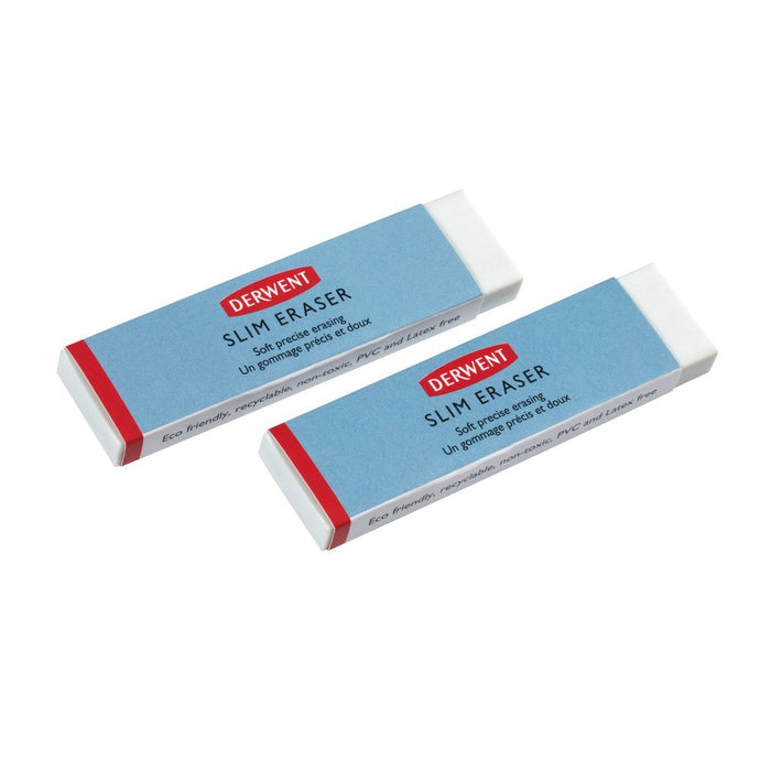 Derwent Slim Erasers - 2 Pack