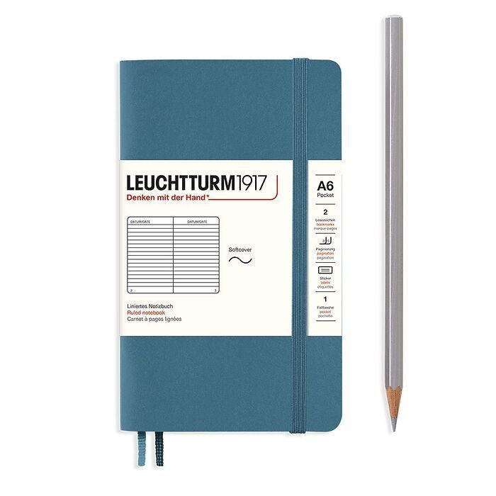 Leuchtturm1917 Softcover Pocket Notebook A6