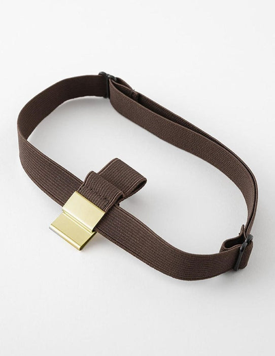 Midori: Penholder Band for A5/B6 Notebooks - Brown