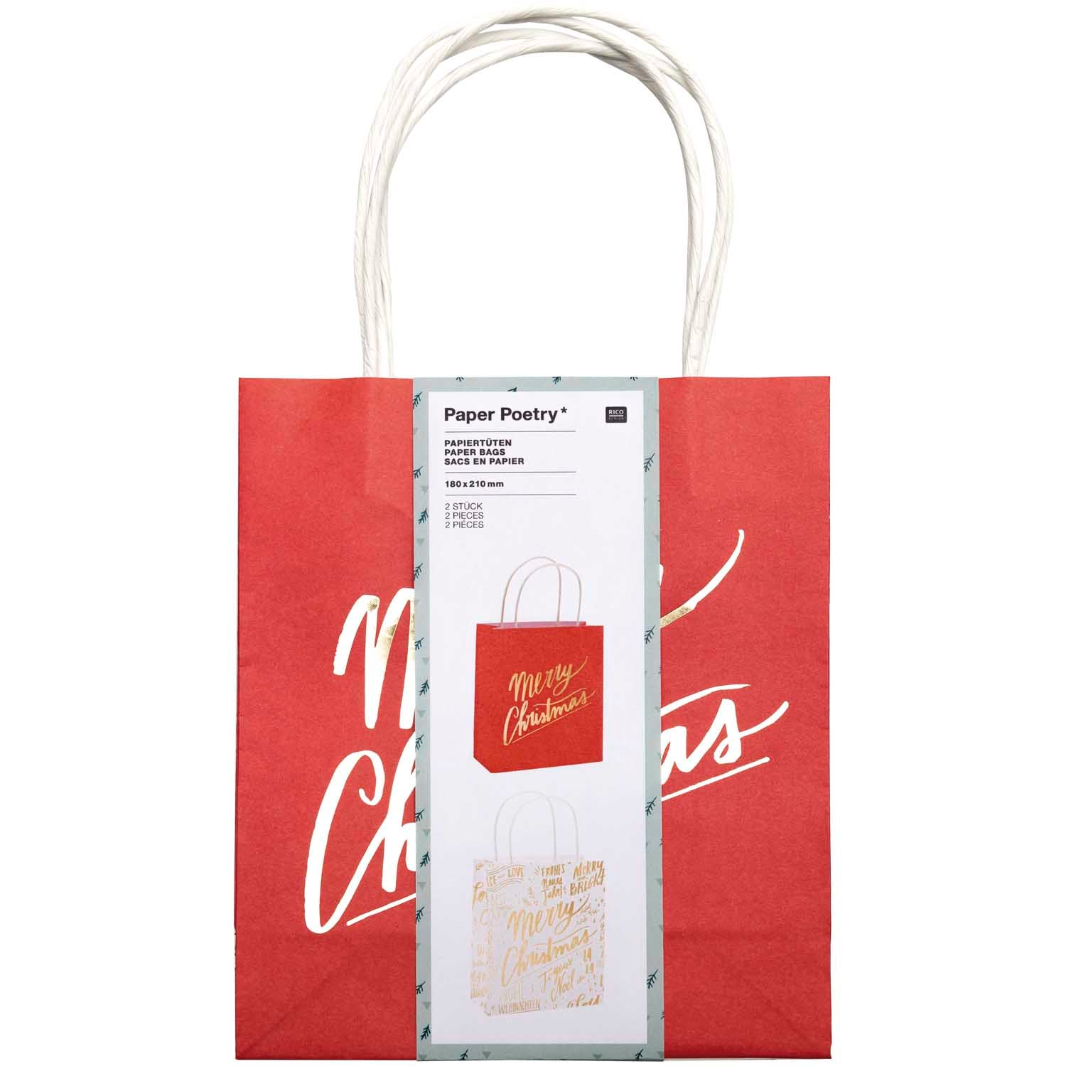 Rico Gift Bags Merry Christmas