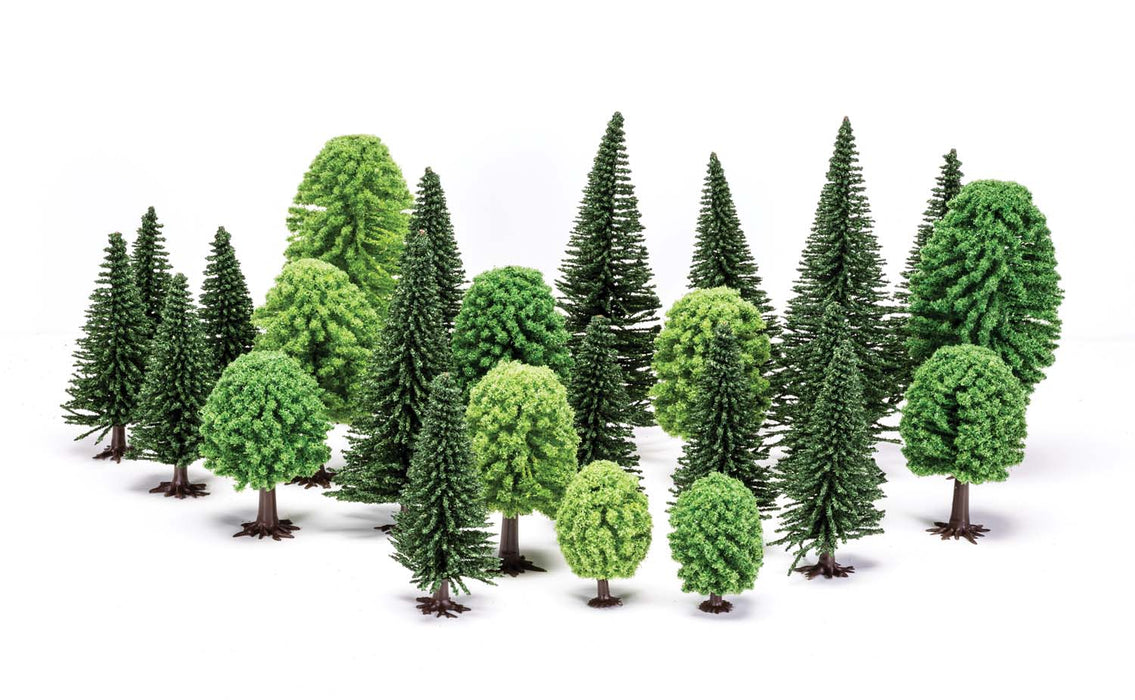 Hobby Mixed (Deciduous and Fir) Trees