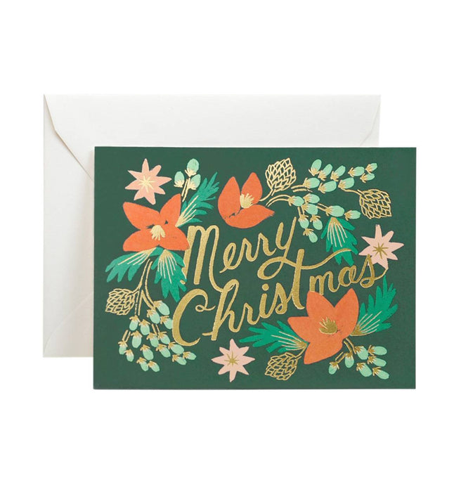 Wintergreen Christmas Greetings Card