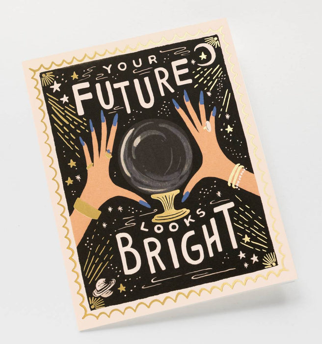 Your Future Looks Bright Greetings Card