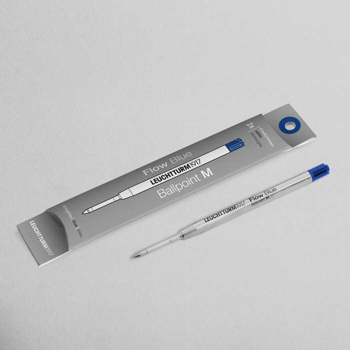 Leuchtturm1917 - Royal Blue - Refill double pack for Drehgriffel Nr. 1 Ballpoint -  M