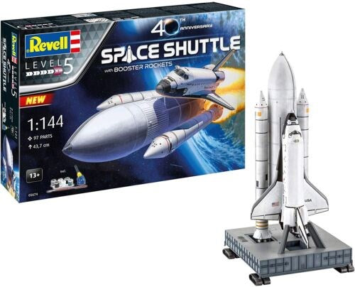 Revell Gift Set Space Shuttle and Booster Rockets (40th Anniversary)
