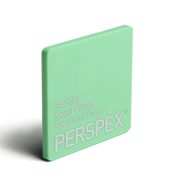 Perspex Acrylic Sheet 3mm - Pastel Spearmint Green SA 6382
