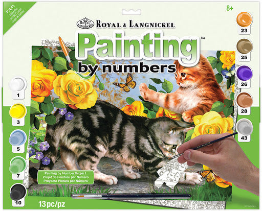 Paint By Numbers Junior Large Kitten Play