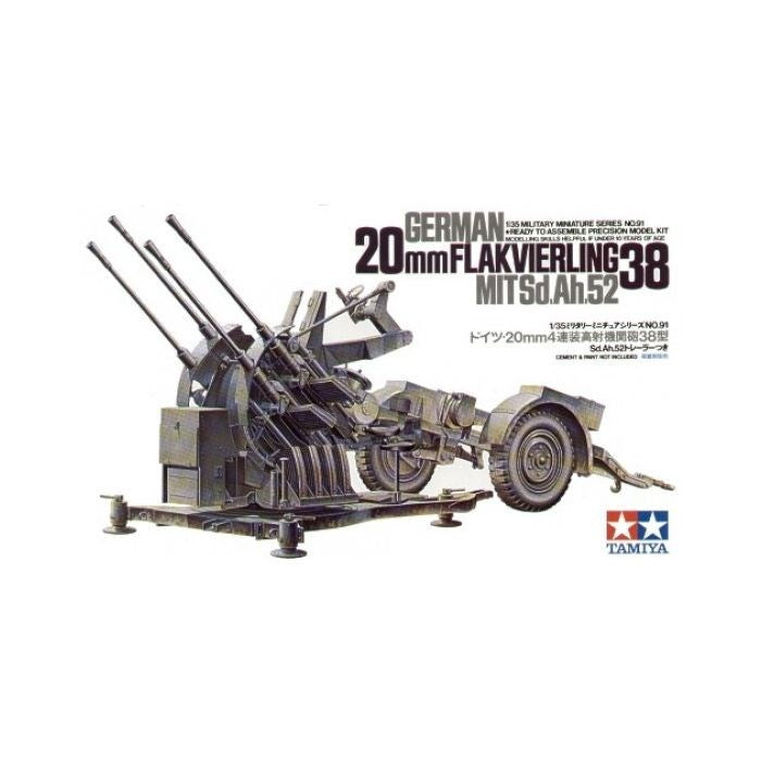 Tamiya German 20mm Flakvierling 38