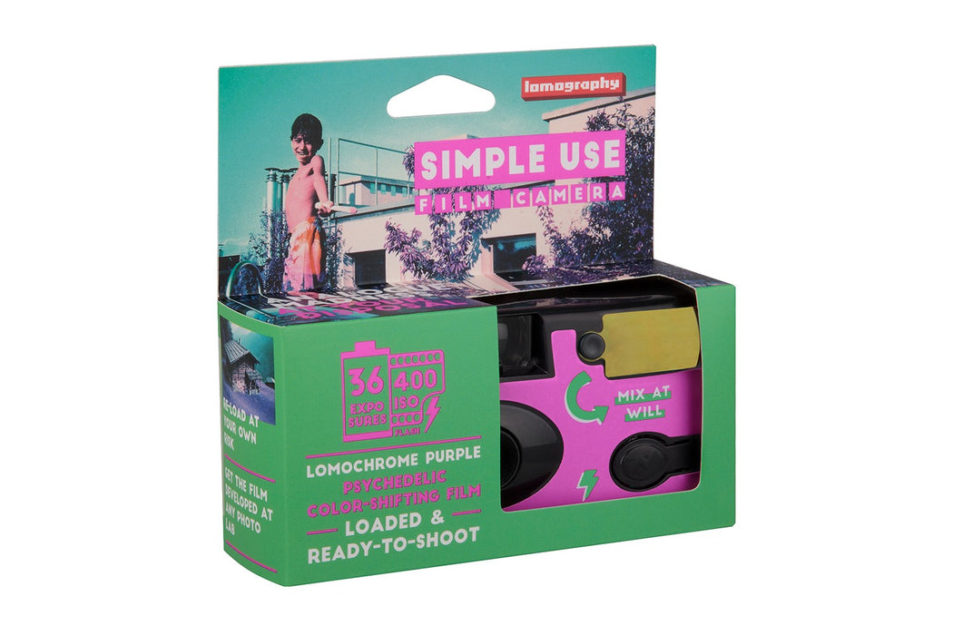 Lomochrome Purple Simple Use Film Camera