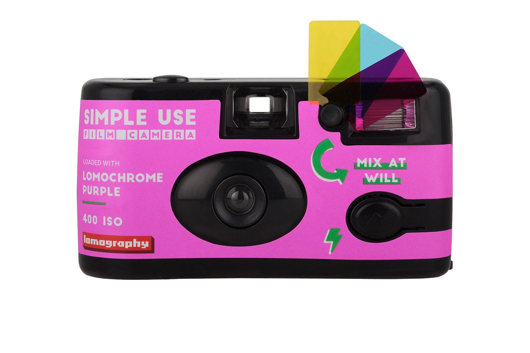Lomochrome Purple Simple Use Film Camera