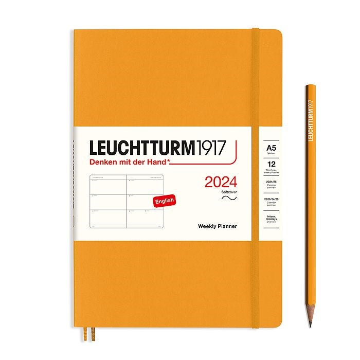 Leuchtturm 1917 Weekly Planner 2024 Softcover - A5