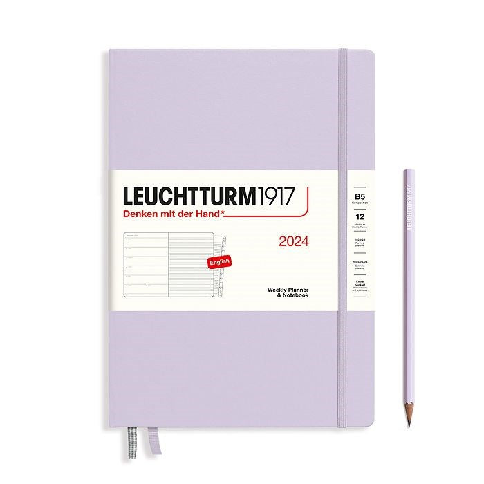Leuchtturm1917 A5 Medium Weekly Planner & Notebook Leuchtturm1917 A5 Medium Weekly Planner & Notebook