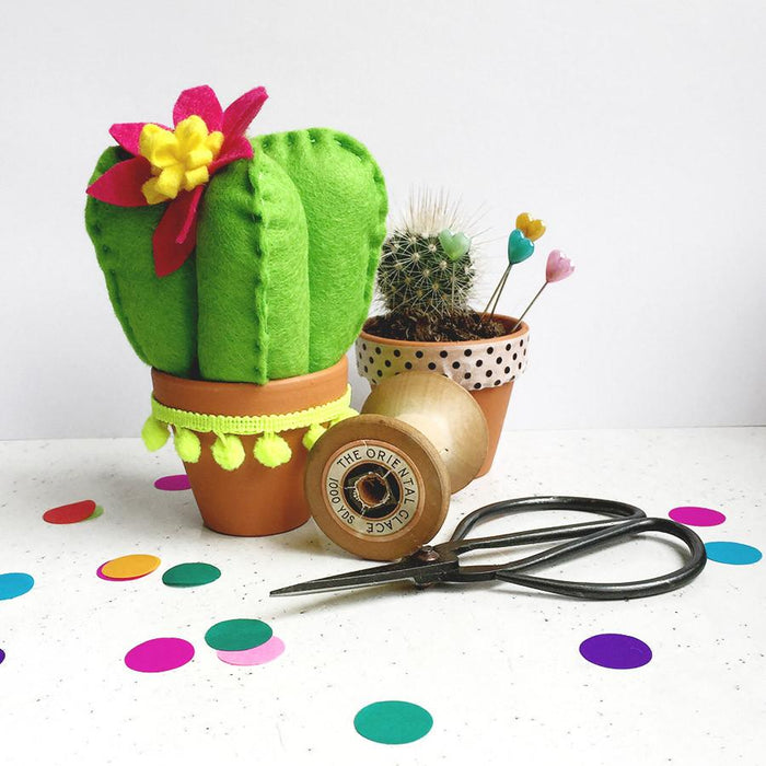 The Make Arcade - DIY Pin Cushion Kit - Prickly Cactus