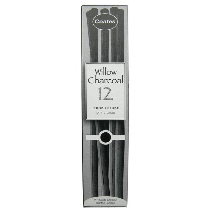 Coates Willow Charcoal Thick x 12