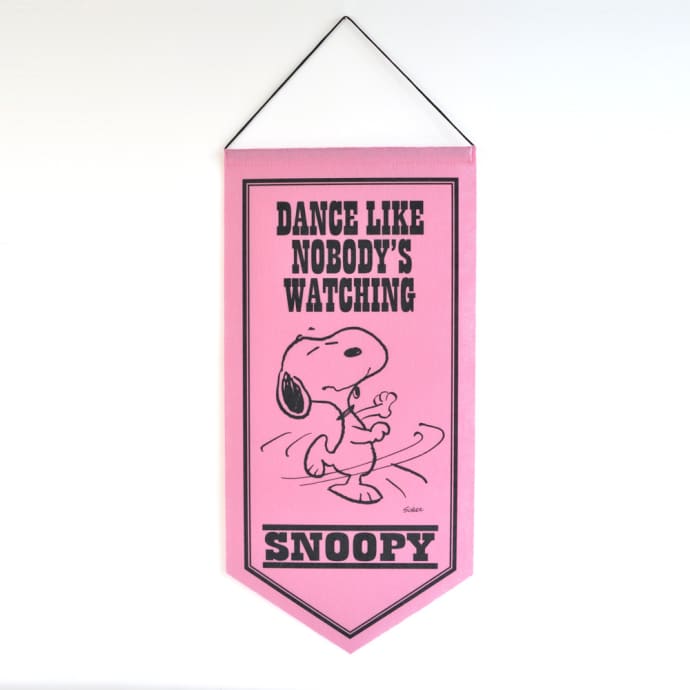 Snoopy Wall Hanging - Dance Like Nobody is Watching