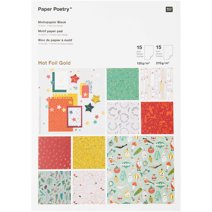 Motif Paper Pad Nostalgic Christmas